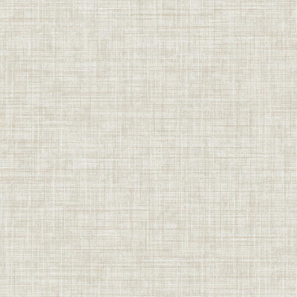 Advantage by Brewster 4157-24273 Tuckernuck Neutral Faux Linen Wallpaper