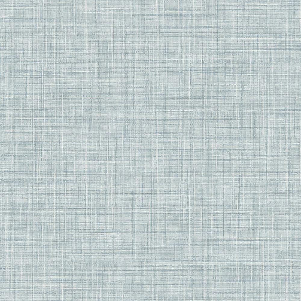 Advantage by Brewster 4157-25790 Tuckernuck Slate Faux Linen Wallpaper