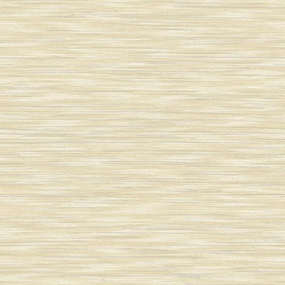 Advantage by Brewster 4157-26156 Benson Yellow Faux Fabric Wallpaper