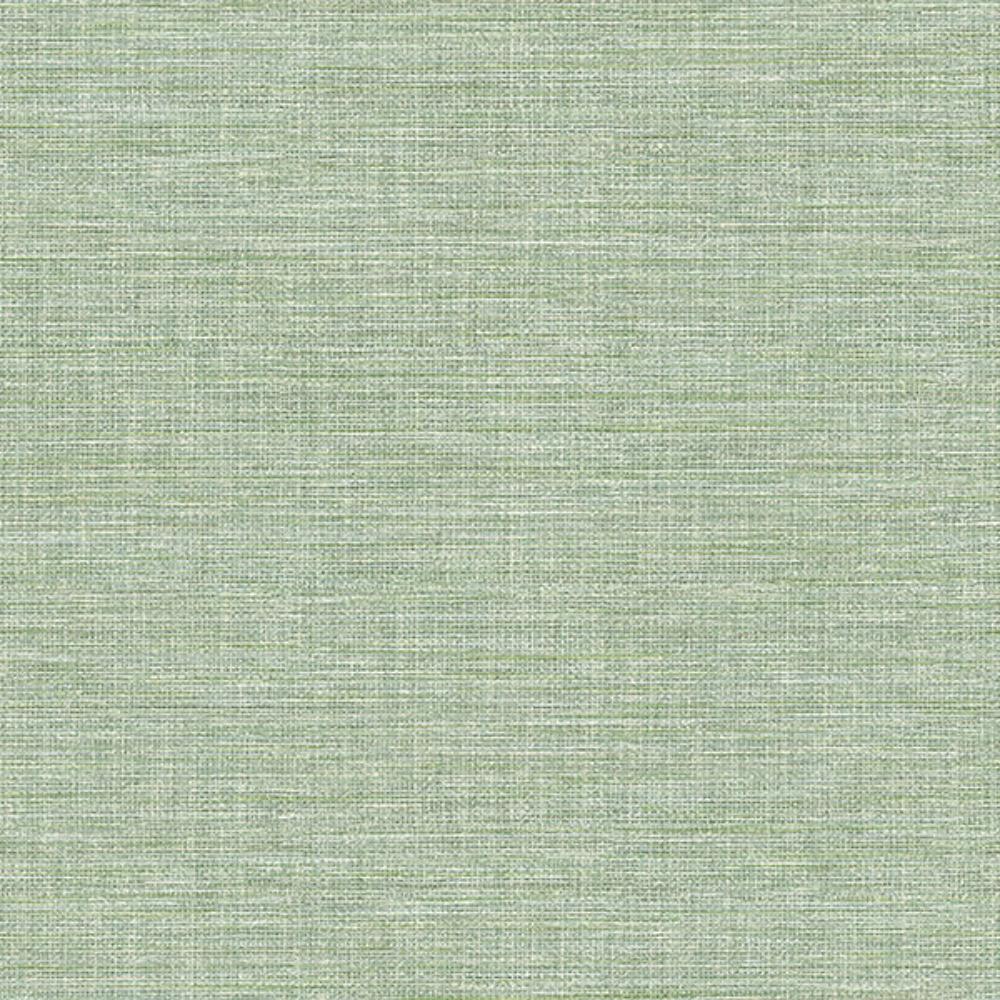Advantage by Brewster 4157-26457 Exhale Light Green Faux Grasscloth Wallpaper