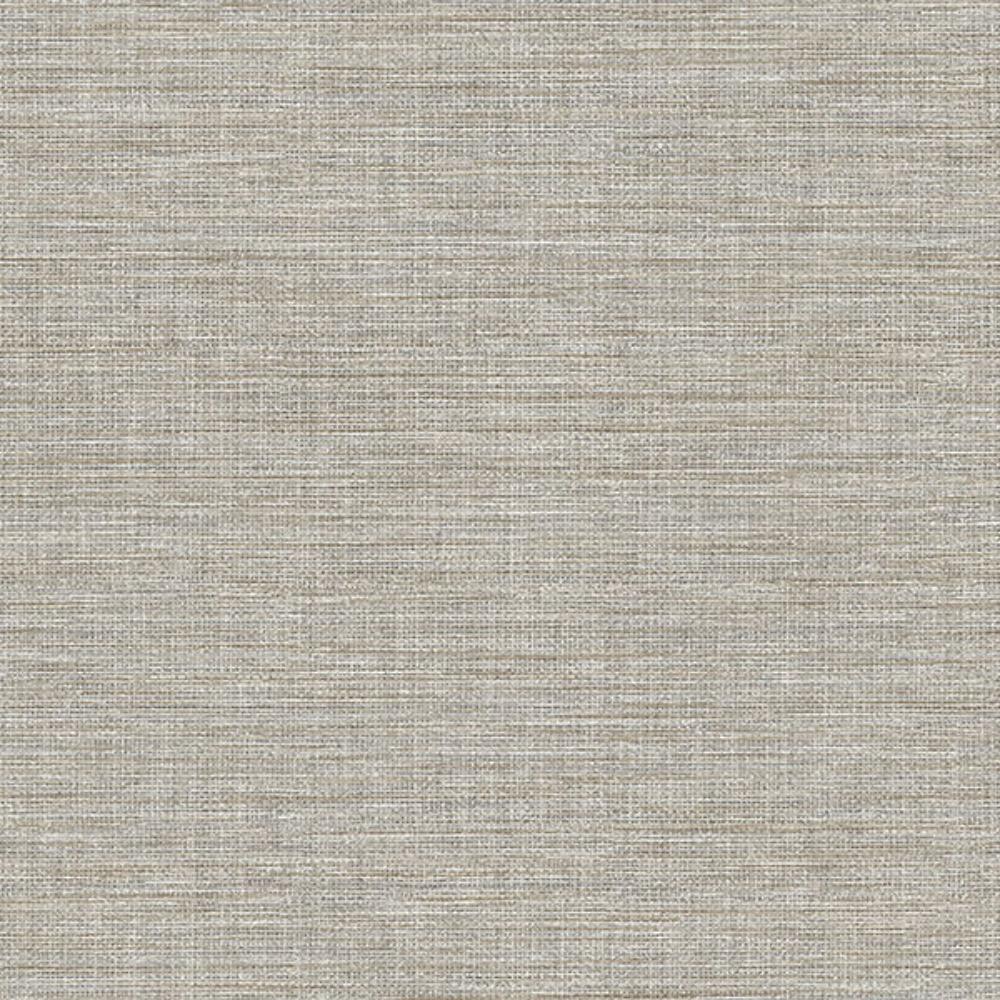 Advantage by Brewster 4157-26462 Exhale Stone Faux Grasscloth Wallpaper