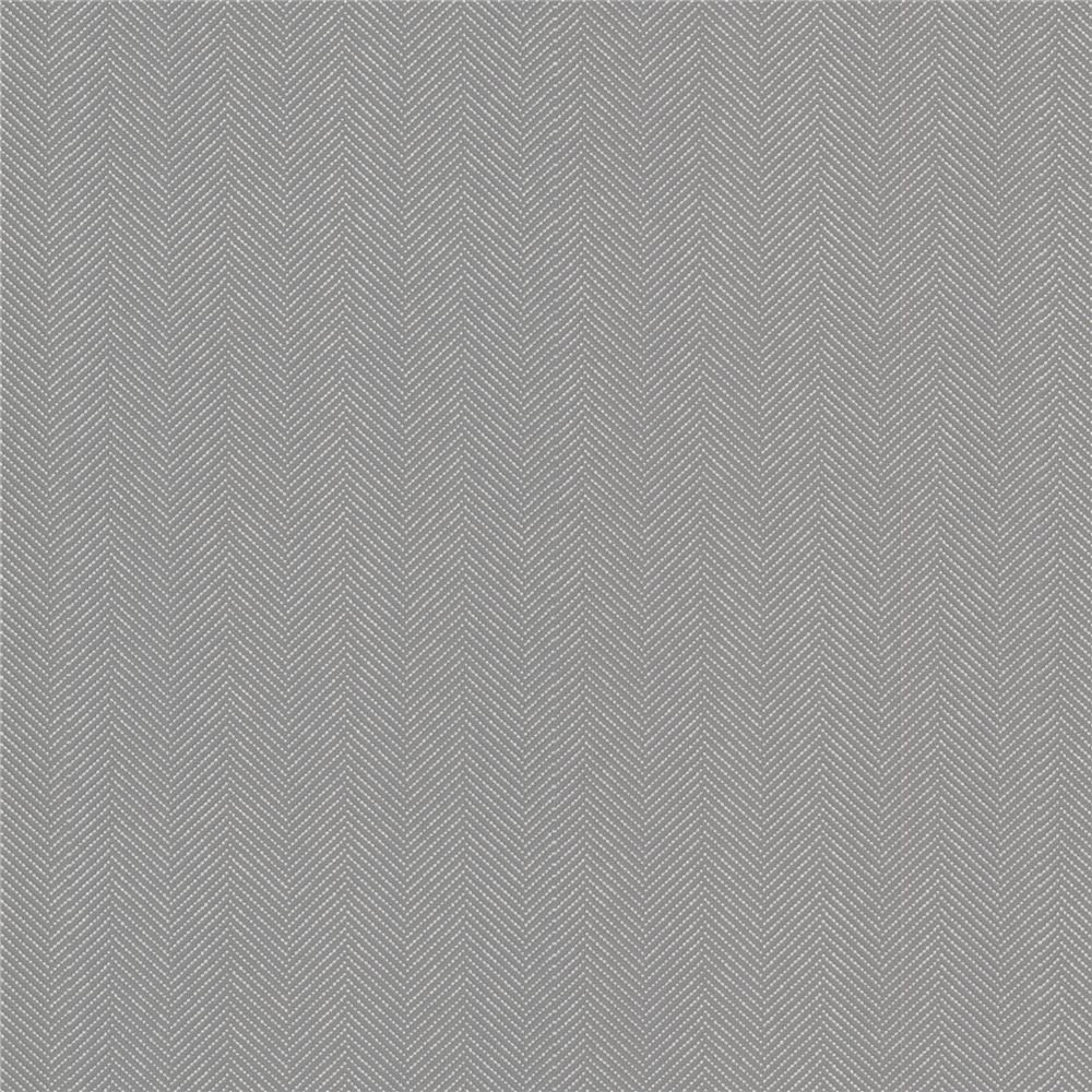 Brewster 449-30480 Utlimate Textures II Elsi Gray Herringbone Wallpaper in Gray