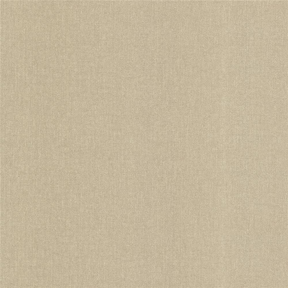 Brewster 499-20004 EZ Hang Textures VI Albin Light Brown Linen Texture Wallpaper in Light Brown
