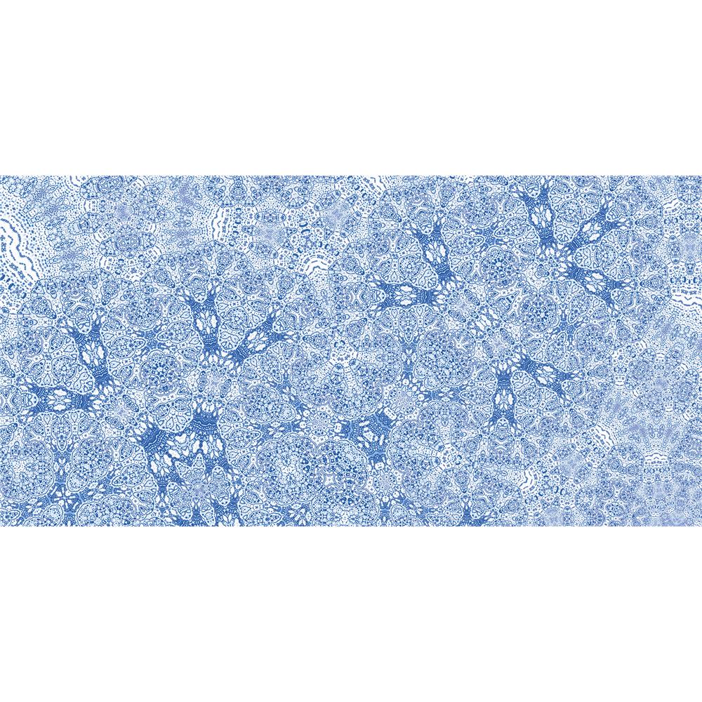Komar by Brewster 6034A-VD5 Blue Global Tile Wall Mural