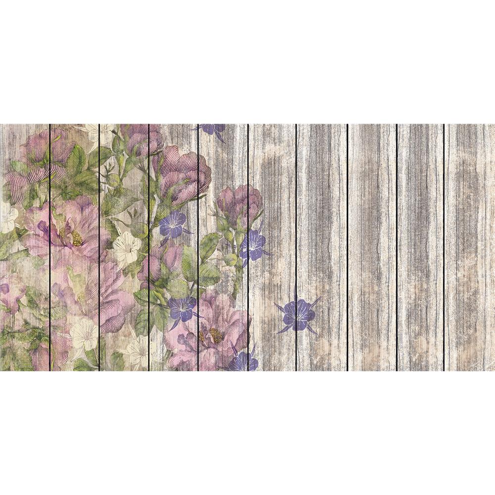 Komar by Brewster 6038A-VD5 Weathered Shiplap Wall Mural
