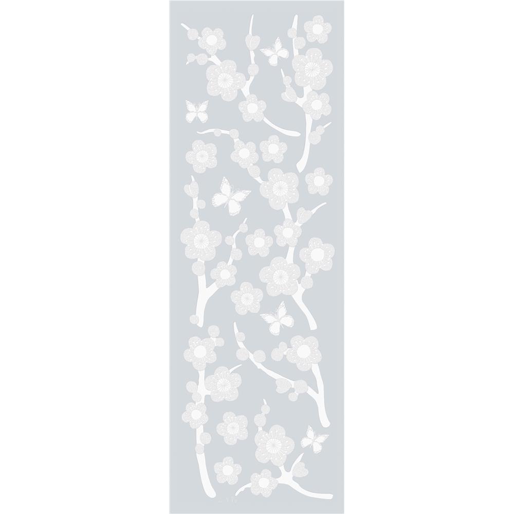 Brewster 99764 Blossom Etched Glass