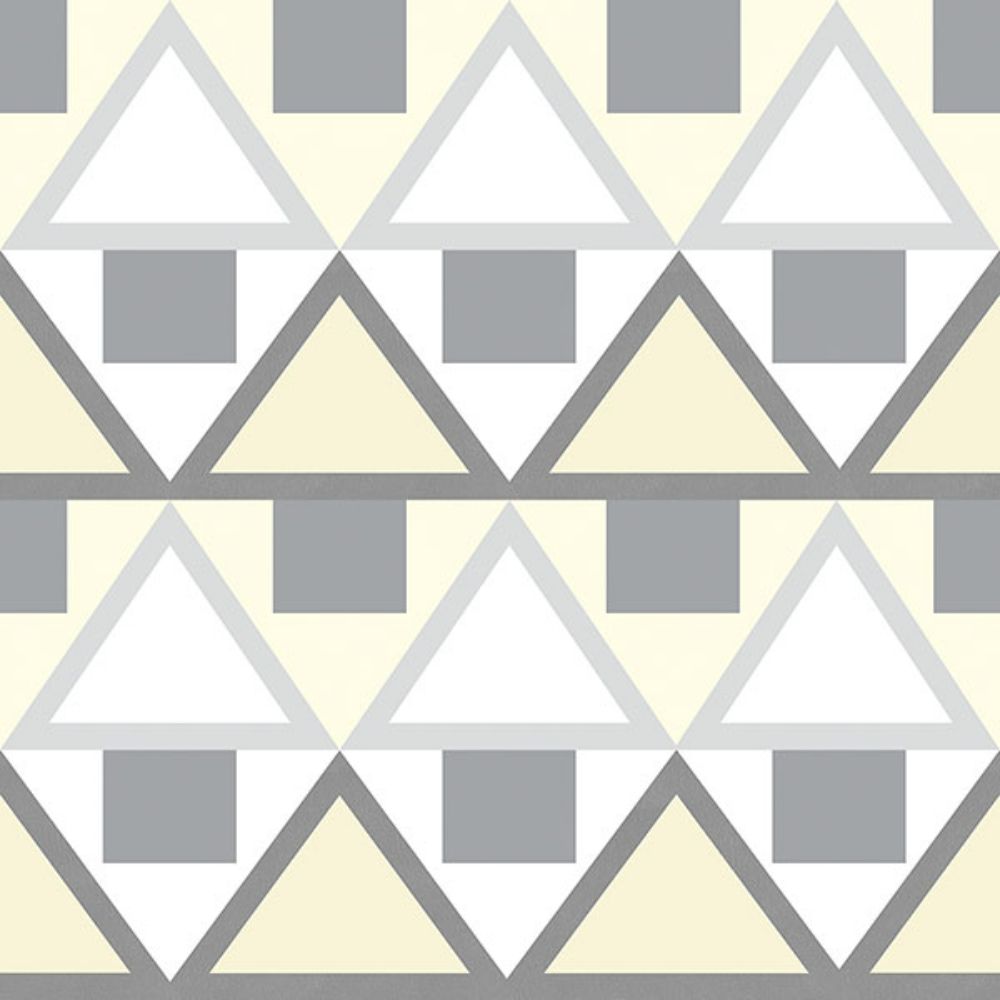 Aelfie by Brewster AES4799 Grey Madaket Geometric Peel & Stick Wallpaper