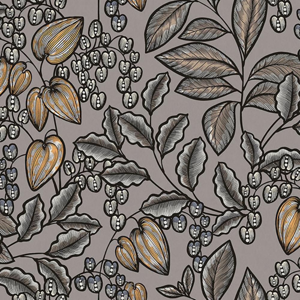 AS Creation by Brewster AS377549 Leif Grey Vine Trail Wallpaper
