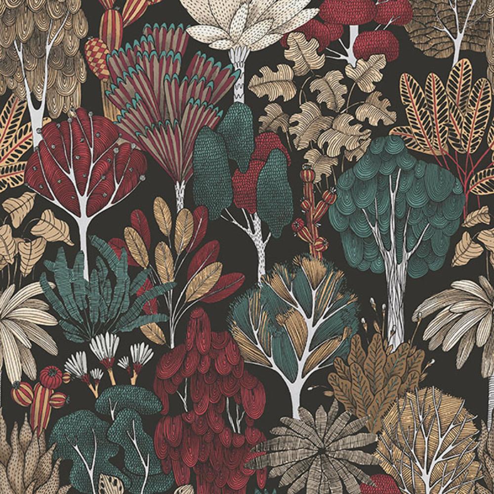 AS Creation by Brewster AS377576 Idris Black Forest Wallpaper