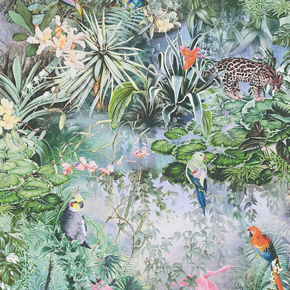 AS Creation by Brewster AS381792 Cordian Sky Blue Rainforest Landscape Wallpaper