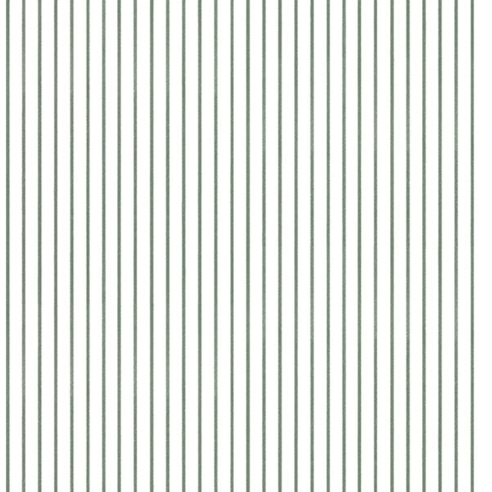 A-Street Prints by Brewster AST4972 Oliver Green Simple Stripe Wallpaper