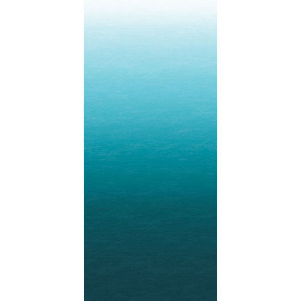 Katie Hunt x A-Street Prints by Brewster ASTM5043 Caribbean Sea Teal Blue Ombre Wall Mural