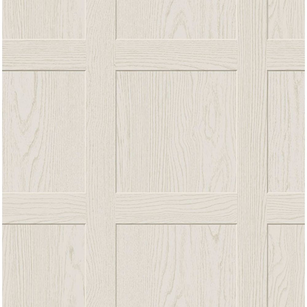 Ashley Stark Home by Brewster ATS4741 Cream Chase WallCoving Peel & Stick Wallpaper