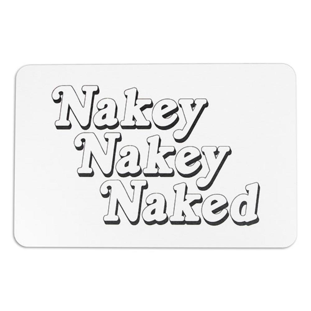 FloorPops by Brewster BATHW-NAKEYNAKEY Nakey Nakey Stone Non Slip Bath Mat