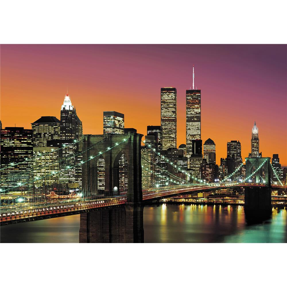 Ideal Décor by Brewster DM139 New York City Wall Mural