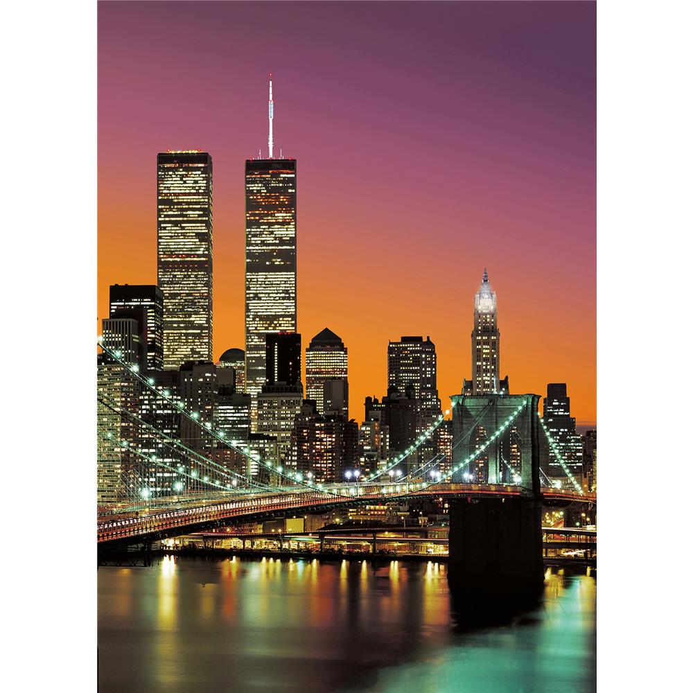 Ideal Décor by Brewster DM389 New York City Wall Mural