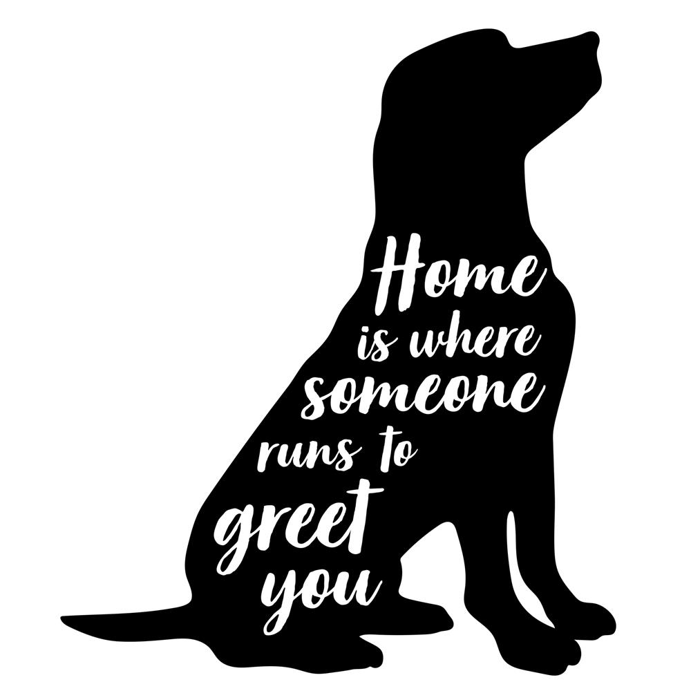 Wallpops by Brewster DWPK2904 Home is Where Someone Wall Art Kit
