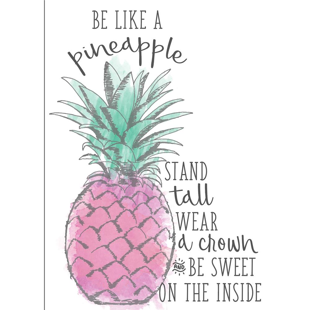 WallPops by Brewster DWPQ2467 Be Like a Pineapple Wall Quote