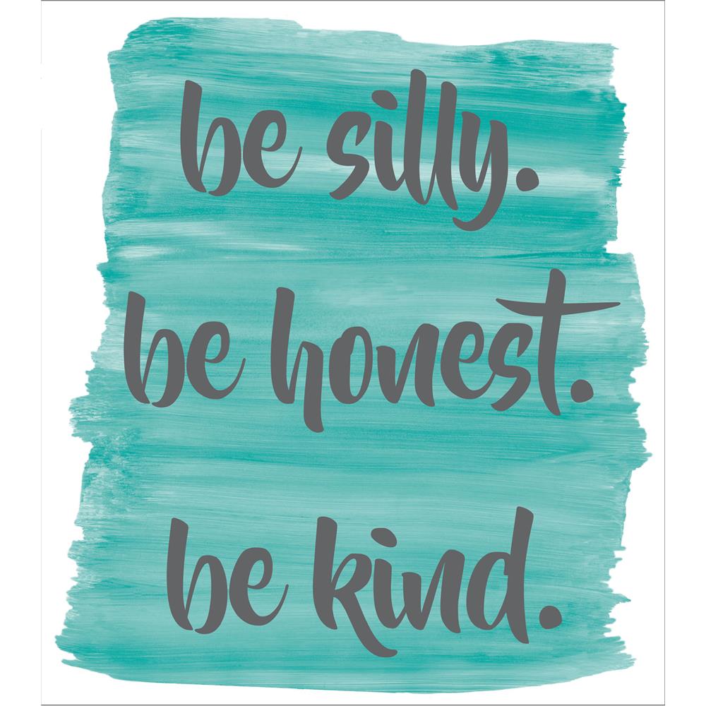 WallPops by Brewster DWPQ2468 Be Silly, Honest & Kind Wall Quote 