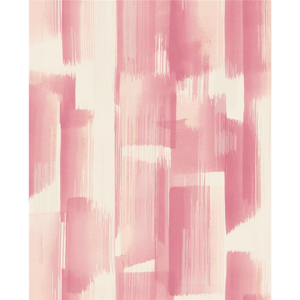 Eijffinger by Brewster Abstract EJ377004 Vilgot Blush Abstract Wallpaper in Blush