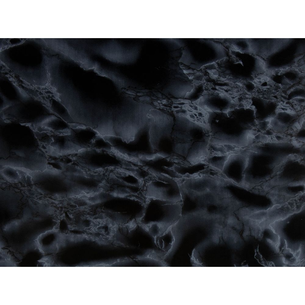 Fablon by Brewster FAB10100 Carrara Black Adhesive Film