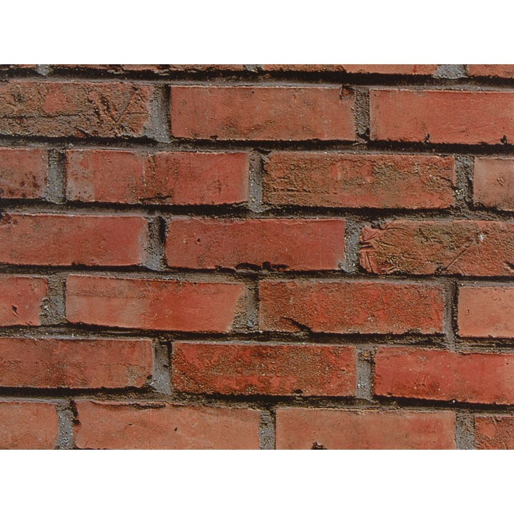 Fablon by Brewster FAB10221 Brick Wall Adhesive Film