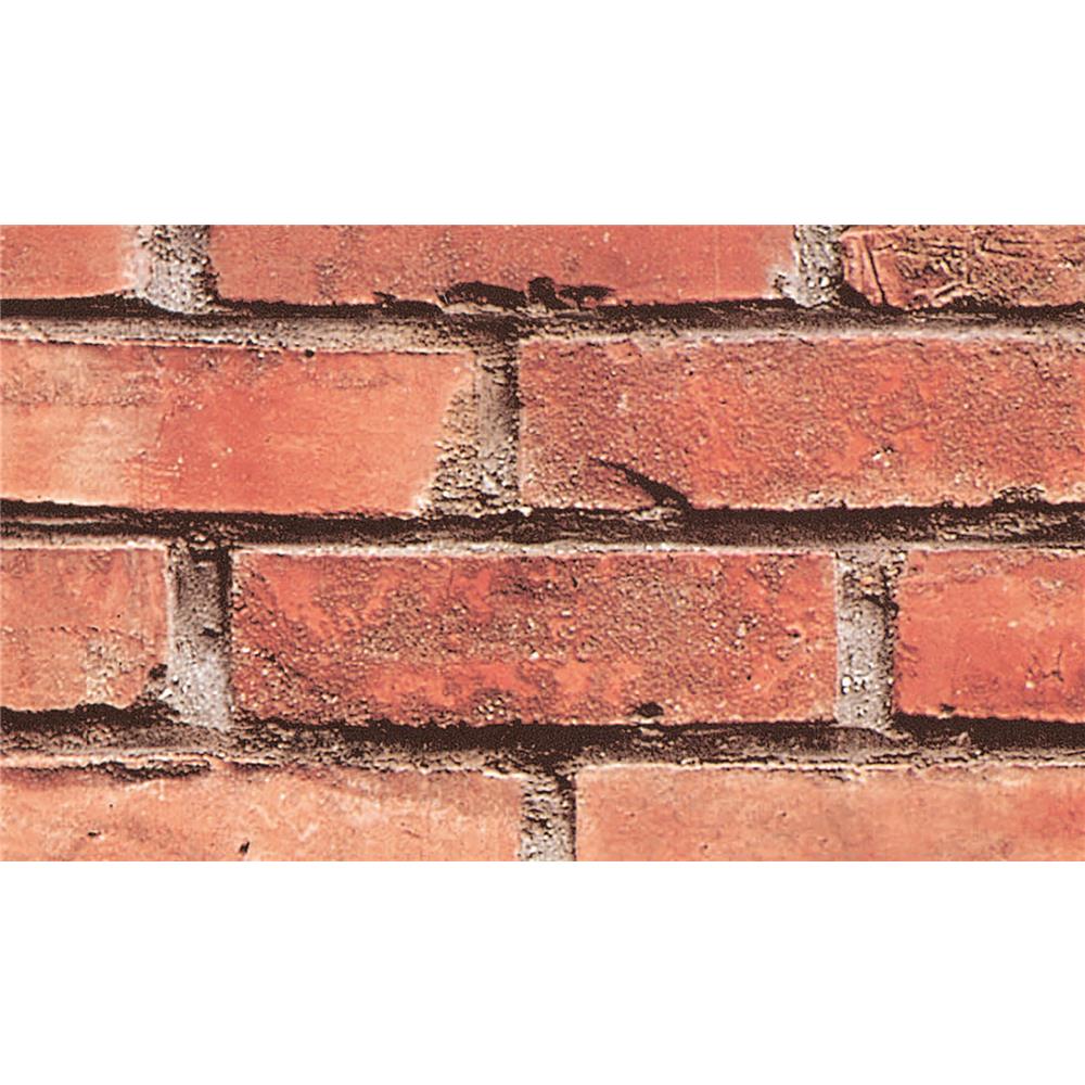 Fablon by Brewster FAB10222 Fablon Brick Wall Adhesive Film