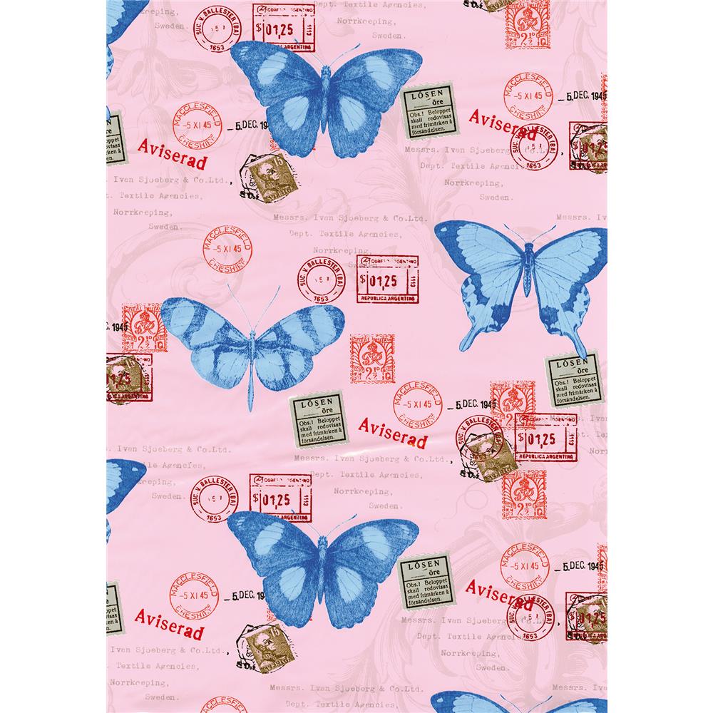Fablon by Brewster FAB12684 Butterflies Adhesive Film