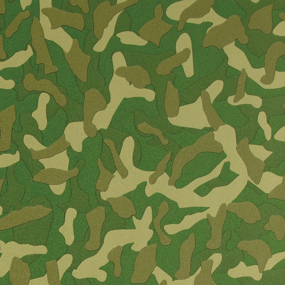 Fablon By Brewster FAB13539 Camouflage Green Adhesive Film