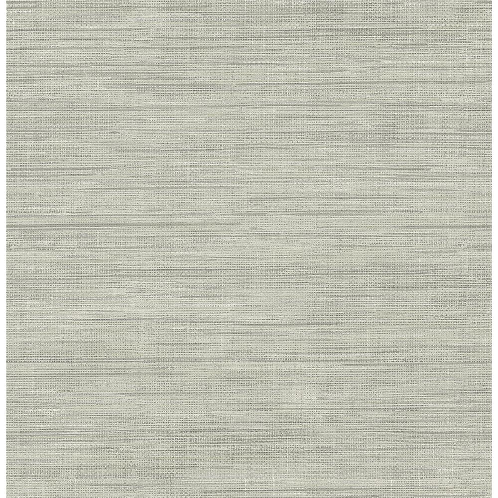 Brewster FD23285 Island Grey Non-Woven Faux Grasscloth Wallpaper