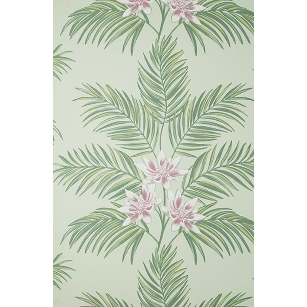 Fine Decor by Brewster FD43278 Bali Sage Palm Wallpaper