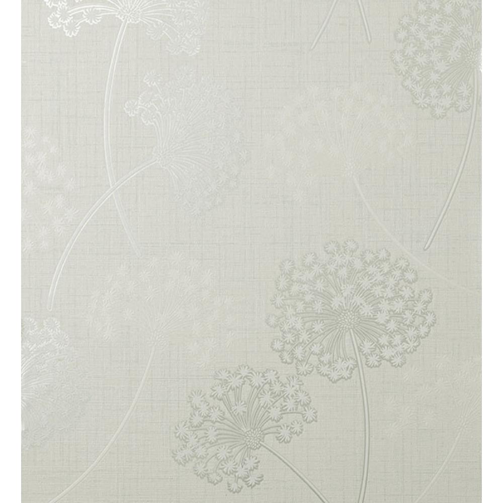 Fine Decor by Brewster FD43283 Grace Dove Floral Wallpaper