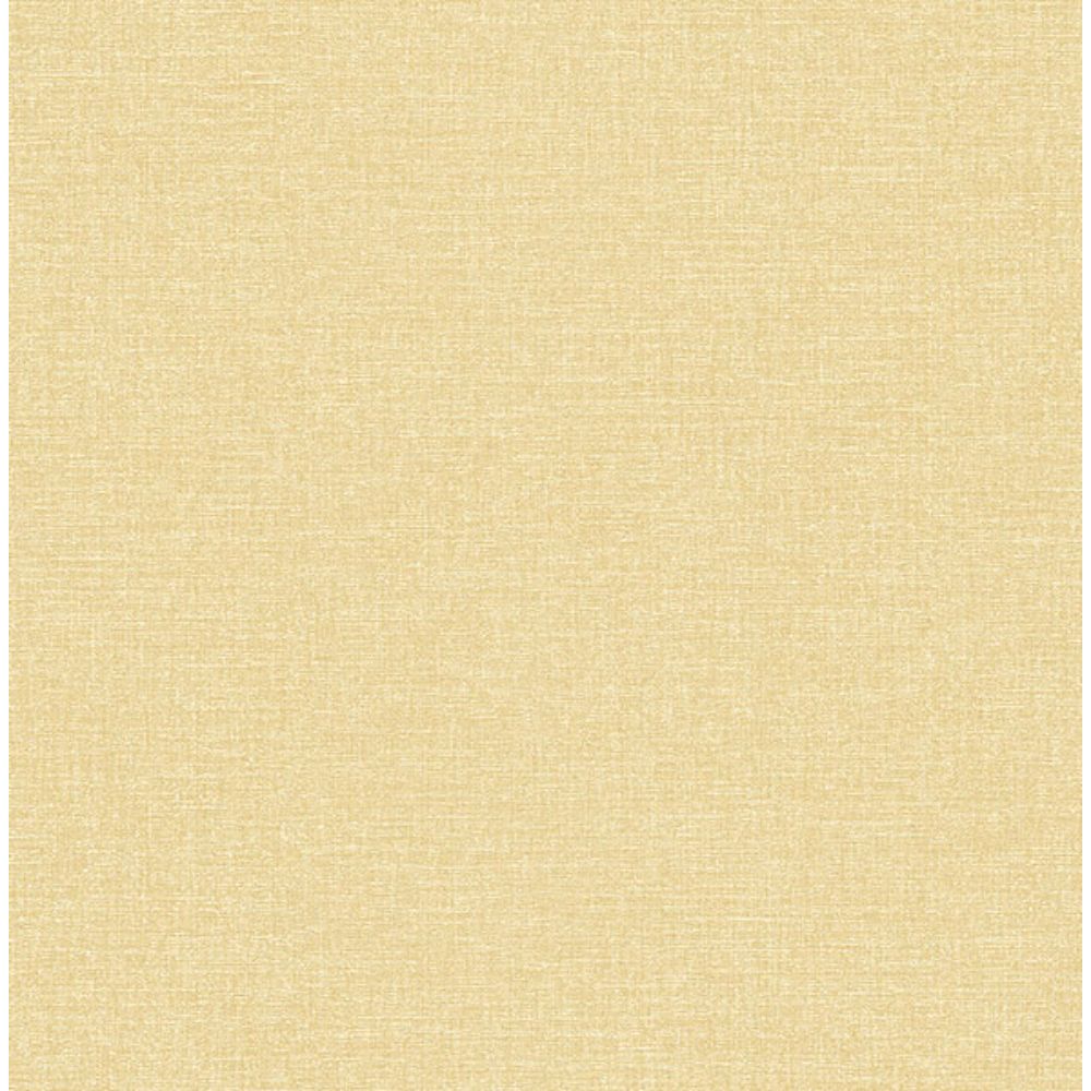 Brewster M1698 Glen Mustard Linen Wallpaper