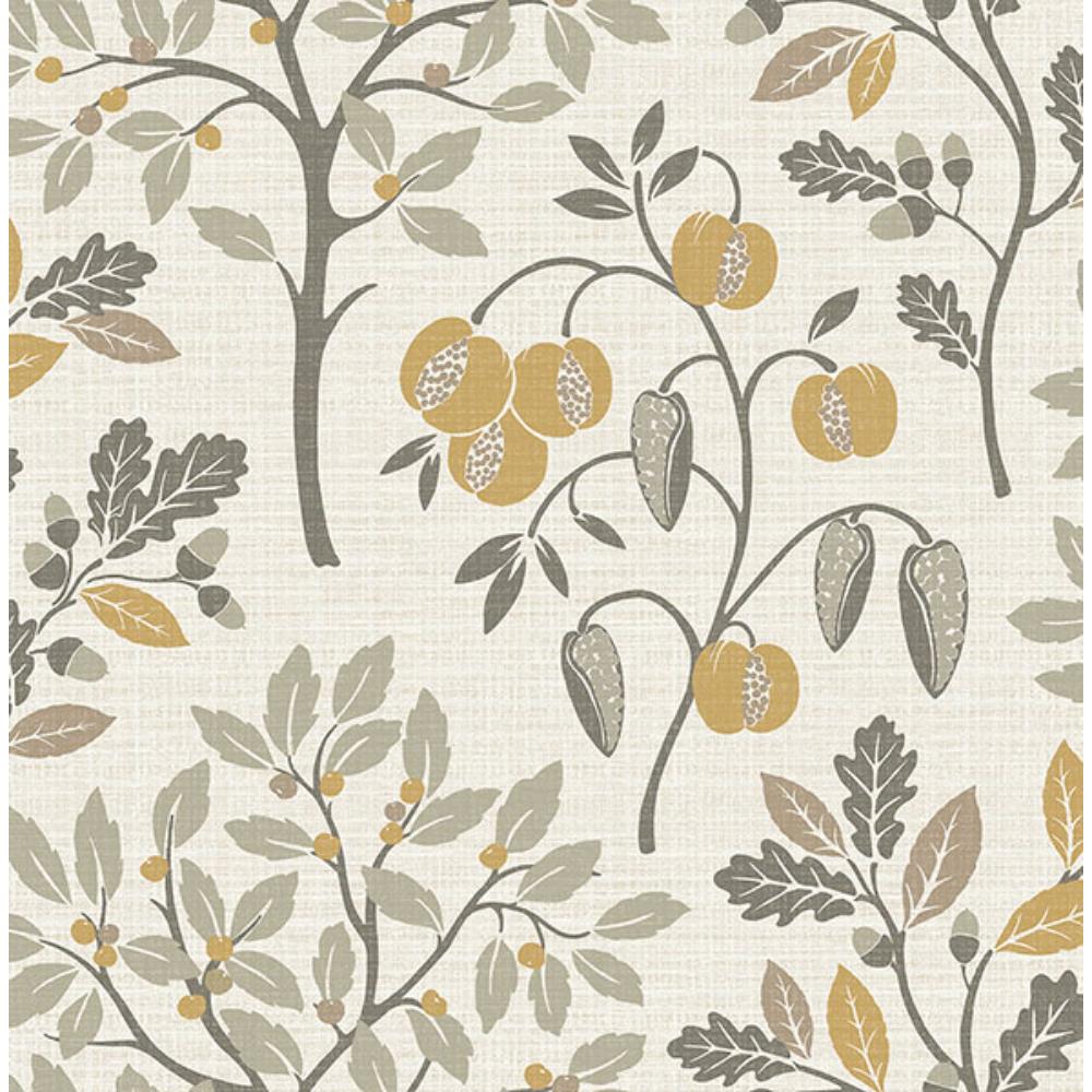 Fine Decor by Brewster M1760 Rowan Natural Autumn Trees Wallpaper