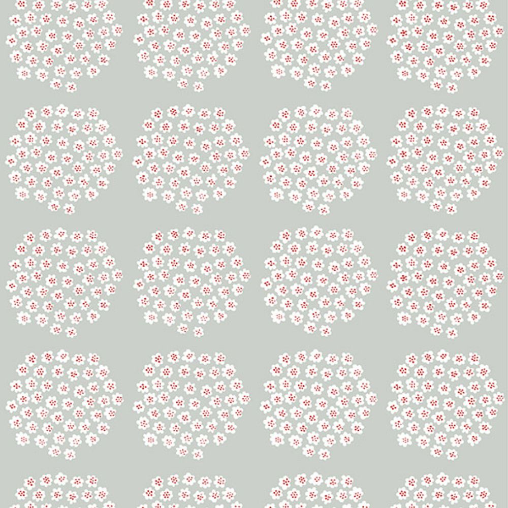 Marimekko by Brewster MKS4496 Grey Puketti Peel & Stick Wallpaper