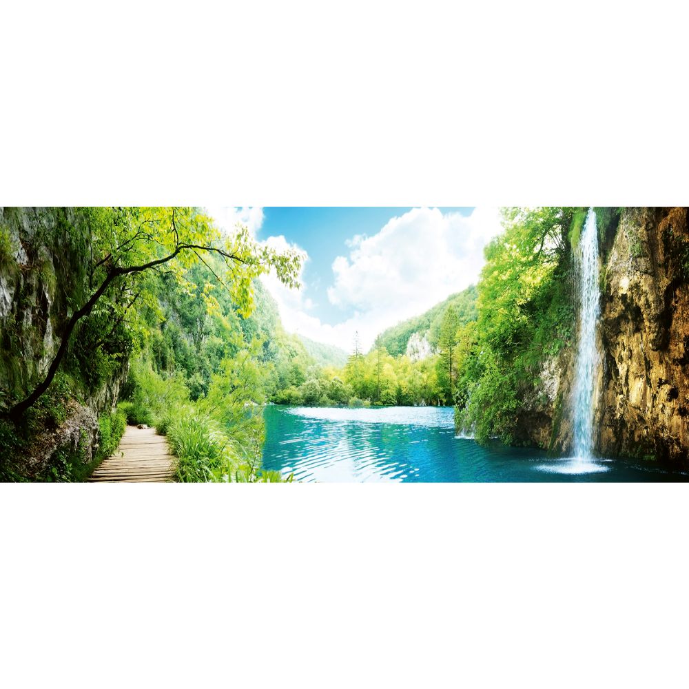 Dimex By Brewster MP-2-0085 Relax In Forest Wall Mural in Blues