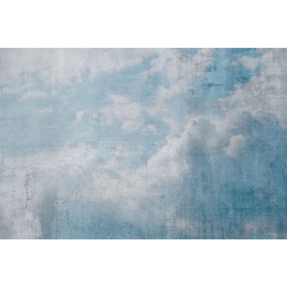 Dimex By Brewster MS-5-0373 Blue Clouds Abstract Wall Mural in Blues
