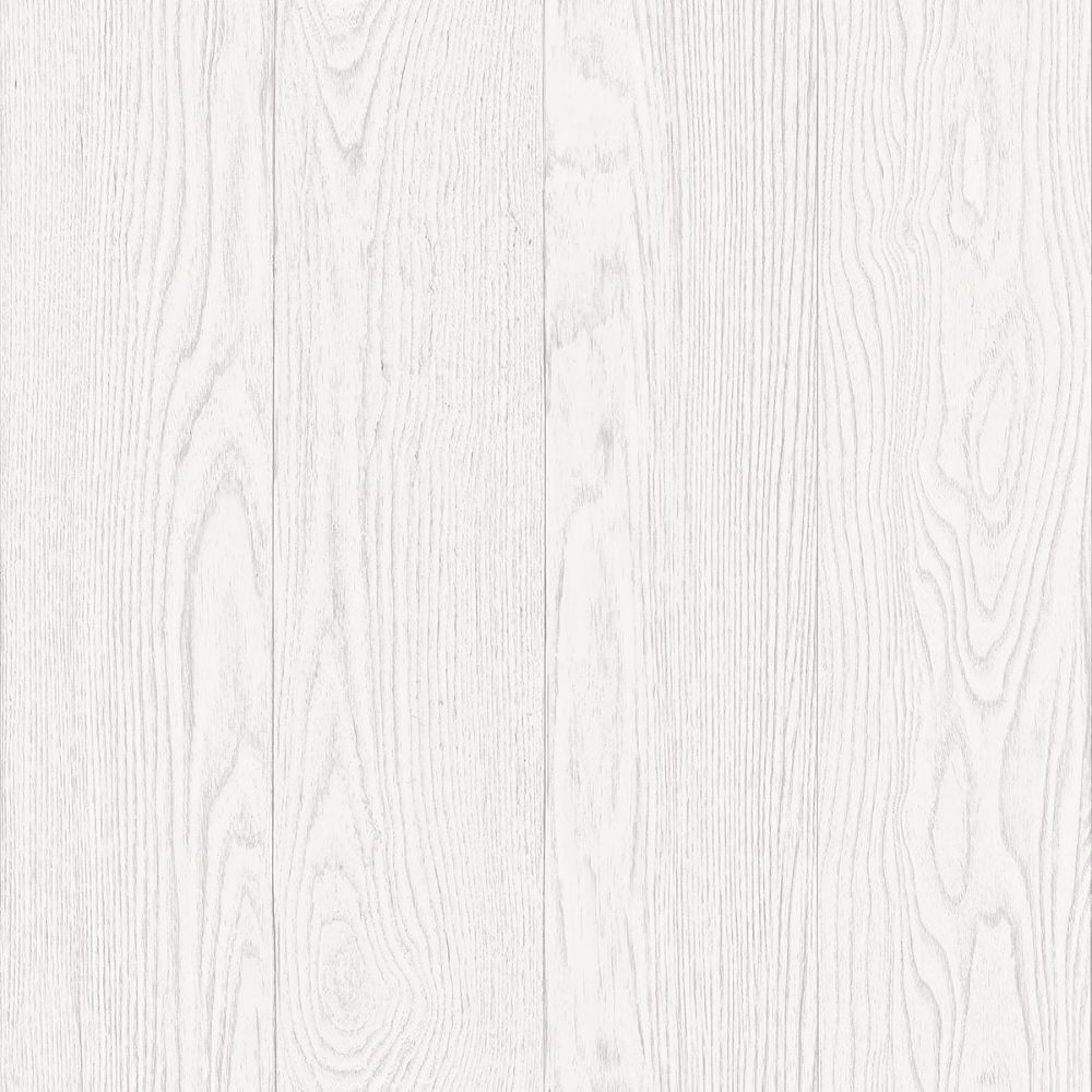 InHome By Brewster NH3055 Timber White Peel & Stick Wallpaper