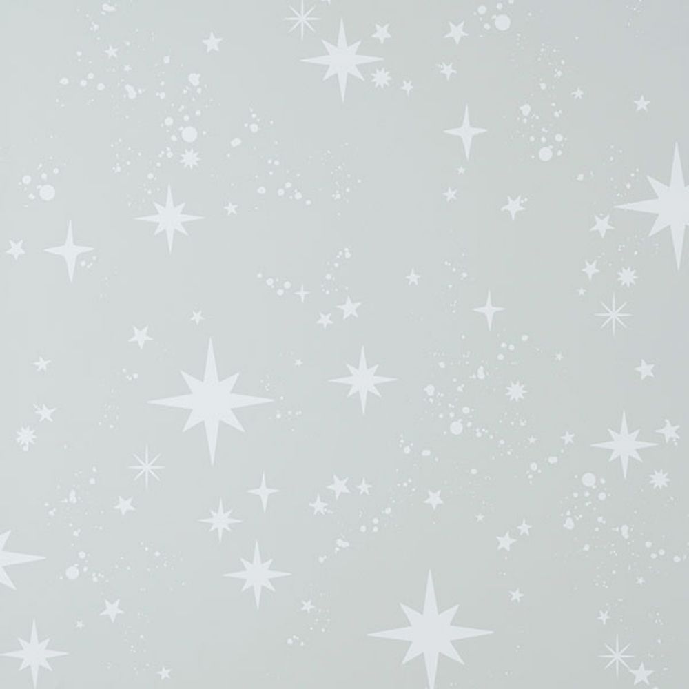 InHome by Brewster NHS4774  Grey Scattered Stars Peel & Stick Wallpaper