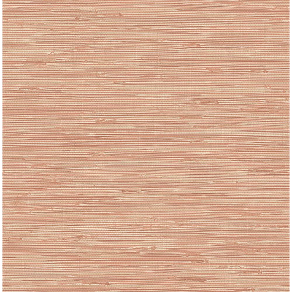NuWallpaper By Brewster NUS3339 Tibetan Grasscloth Spice Peel & Stick Wallpaper