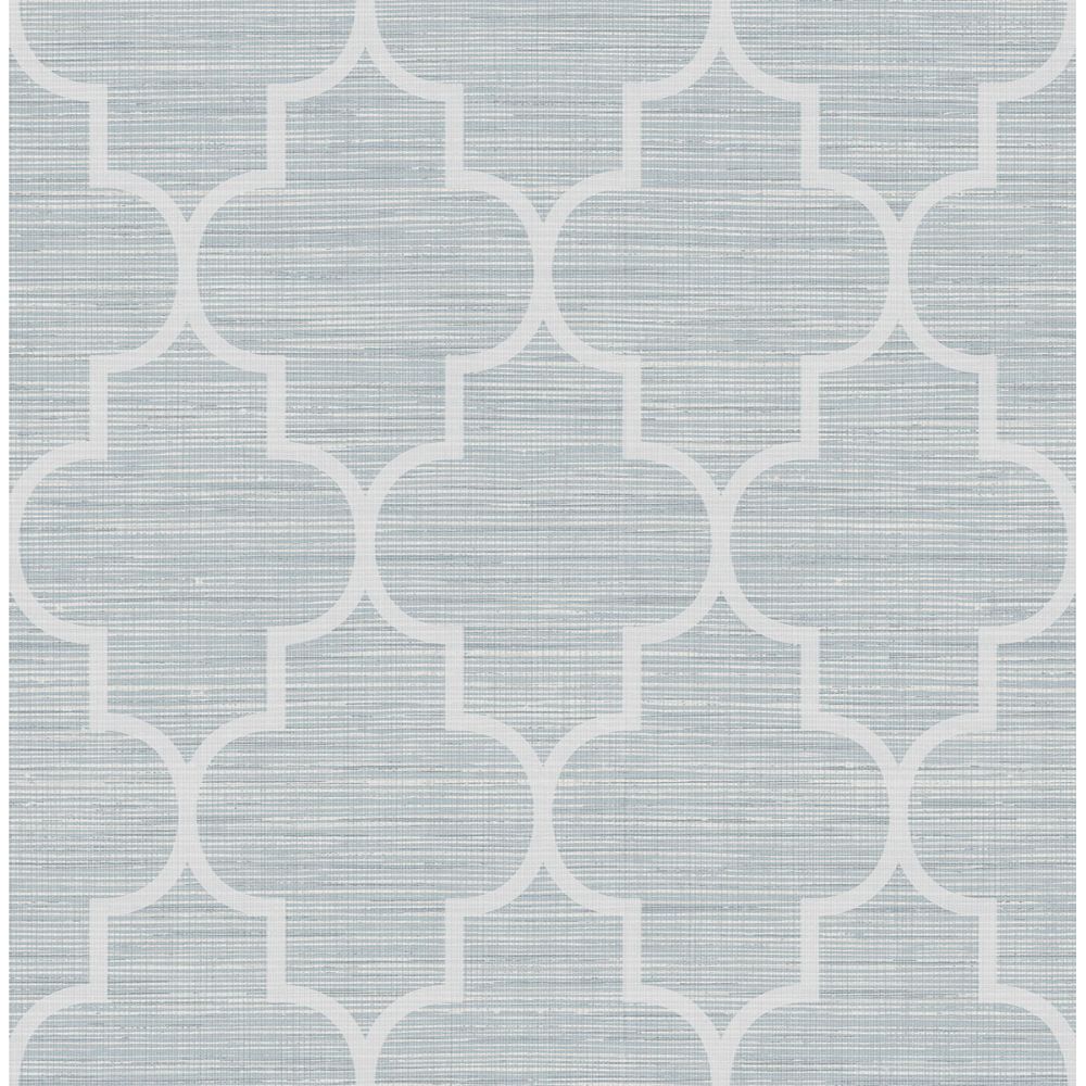 NuWallpaper by Brewster NUS3962 Grey Hudson Peel & Stick String Wallpaper