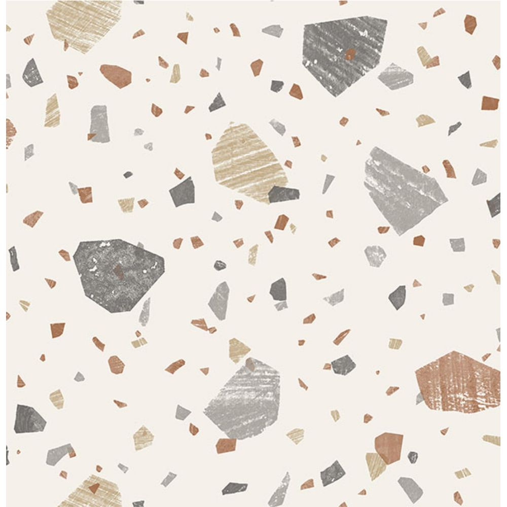 NuWallpaper by Brewster NUS4324 Earth Veranda Peel & Stick Wallpaper