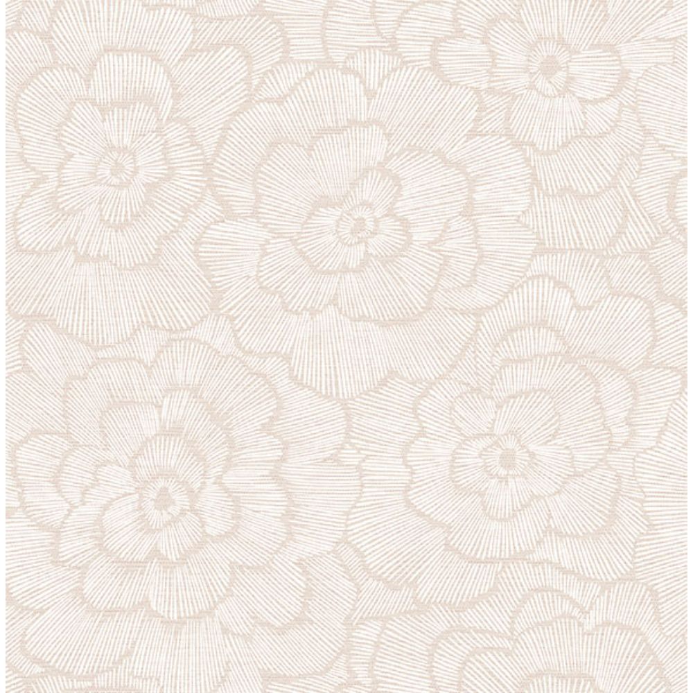 NuWallpaper by Brewster NUS4977 Pink Saraya Peel & Stick Wallpaper