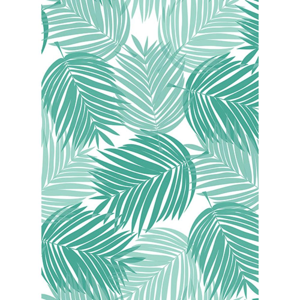NuWallpaper by Brewster PP4697 Stay Palm Leaf Peel & Stick Wallpaper