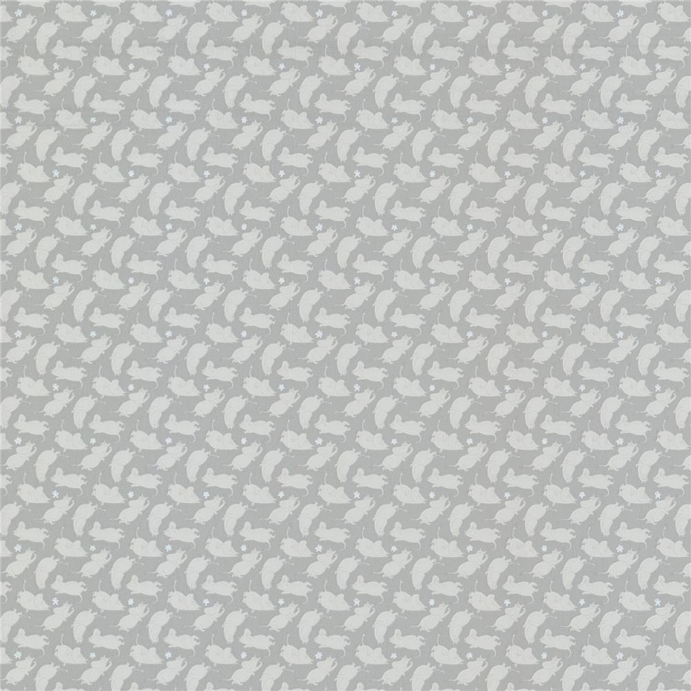 Sandudd by Brewster SD5167-4 Moomintroll Light Grey Novelty Wallpaper