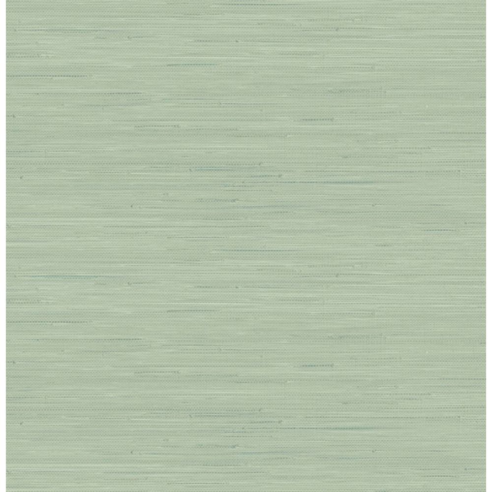 Society Social by Brewster SSS4568 Sage Classic Faux Grasscloth Peel & Stick Wallpaper