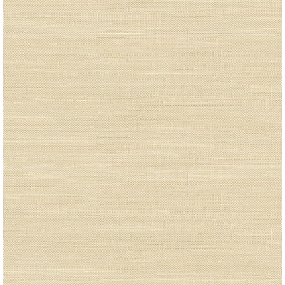 Society Social by Brewster SSS4570 Wheat Classic Faux Grasscloth Peel & Stick Wallpaper