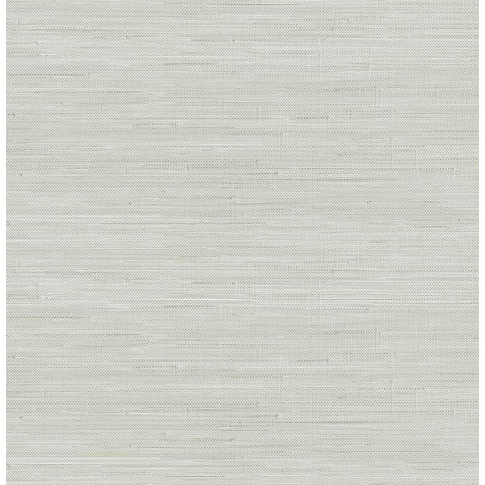 Society Social by Brewster SSS4575 Grey Classic Faux Grasscloth Peel & Stick Wallpaper