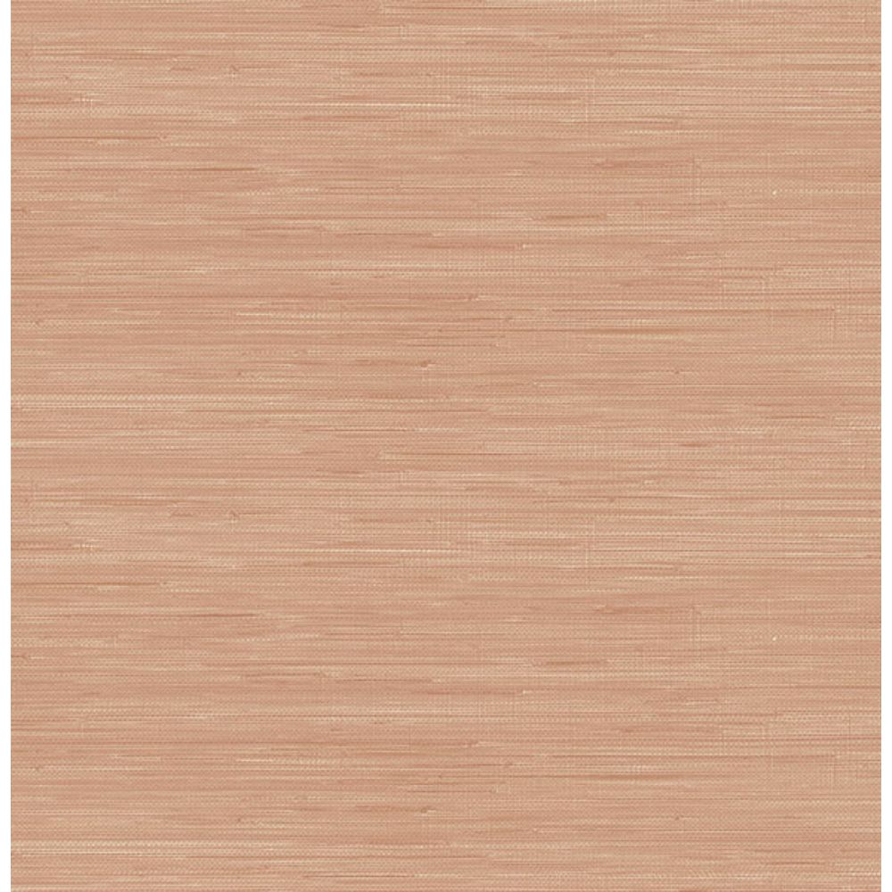 Society Social by Brewster SSS6011 Apricot Classic Faux Grasscloth Peel & Stick Wallpaper