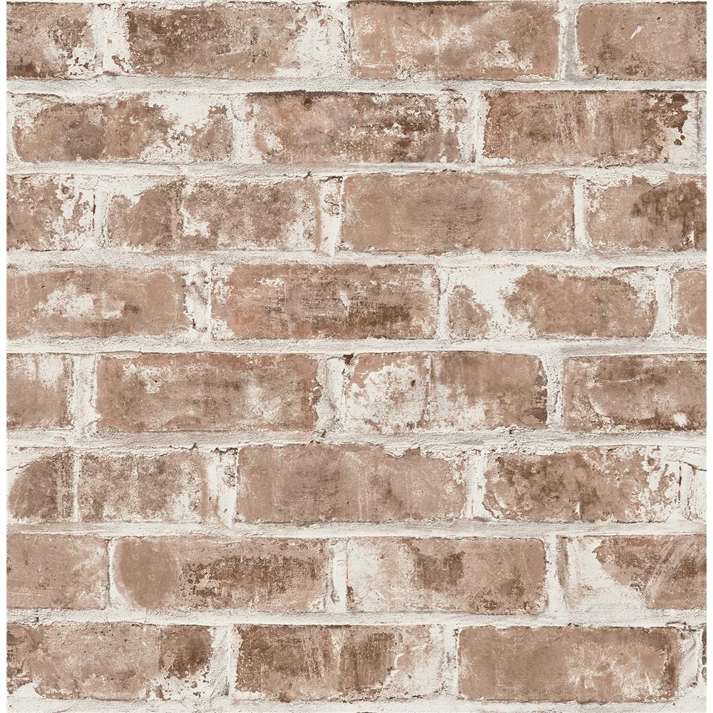 Brewster UW24760 Jomax Red Warehouse Brick Wallpaper
